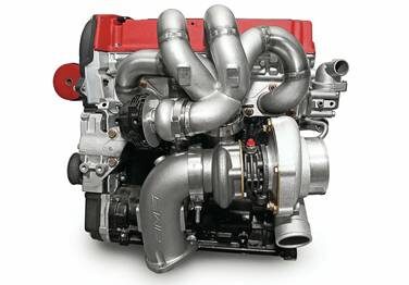 компактный ДВС с турбокомпрессором