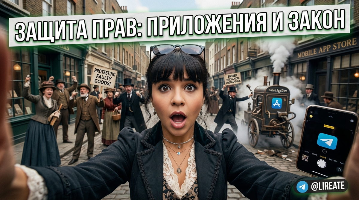    Мобильные приложения и закон о защите прав потребителей Лирейт