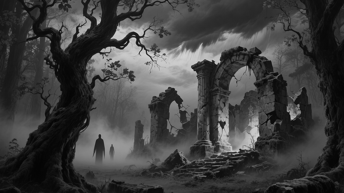 Выжженная  земля. Как я стал ненасытным духом. Страшные истории на ночь!