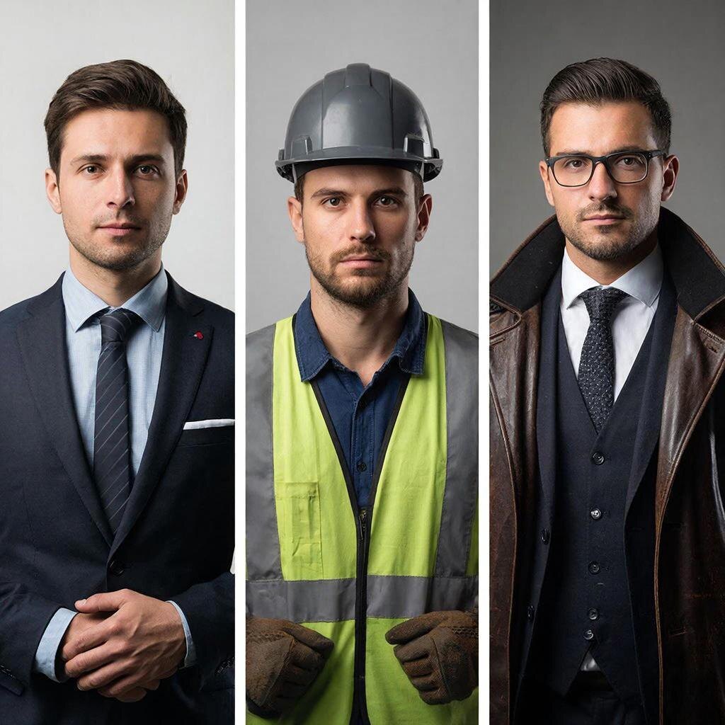 Офисный сотрудник, рабочий, бизнесмен