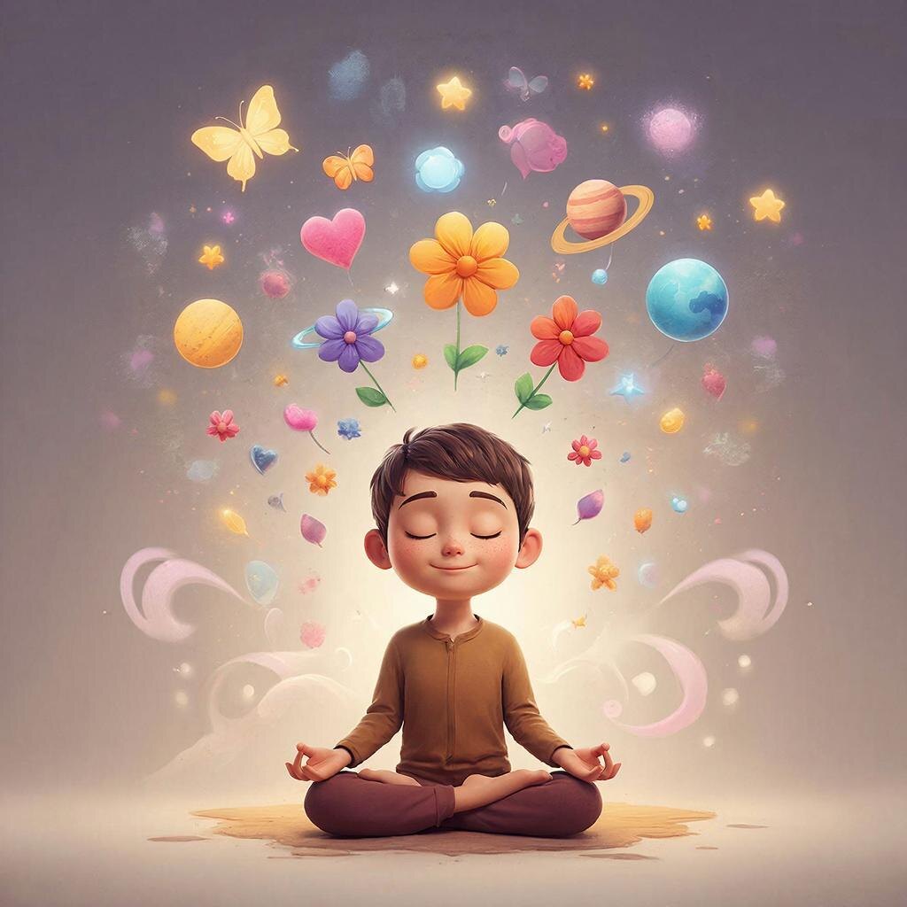 Не обязательно при медитации сидеть в позе лотоса и класть руки на колени