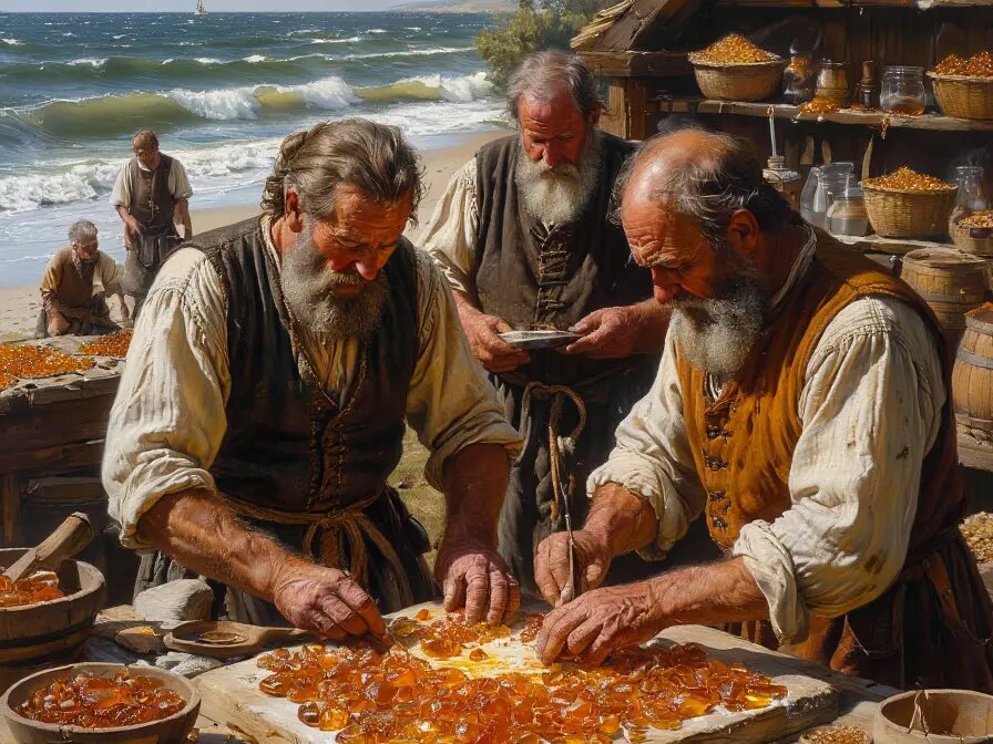   Пруссы за работой