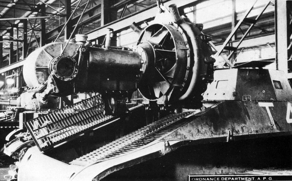 Continental R-670 в виде блока, Combat Car T4.