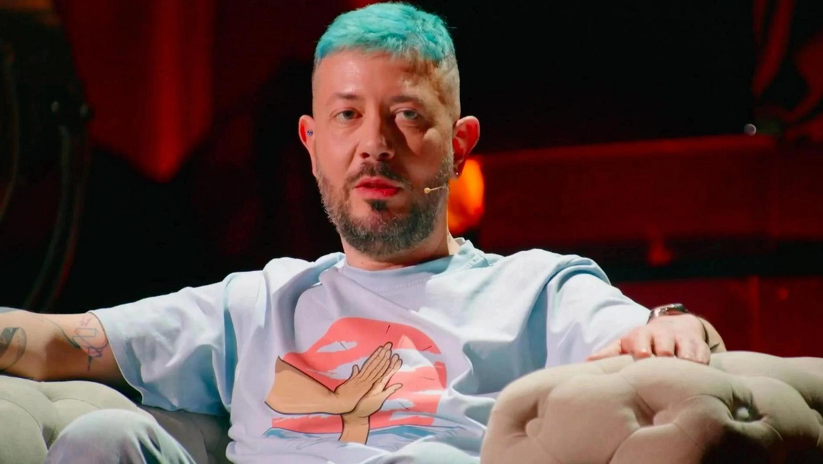    Артемий Лебедев. Скриншот: «Большая прожарка»