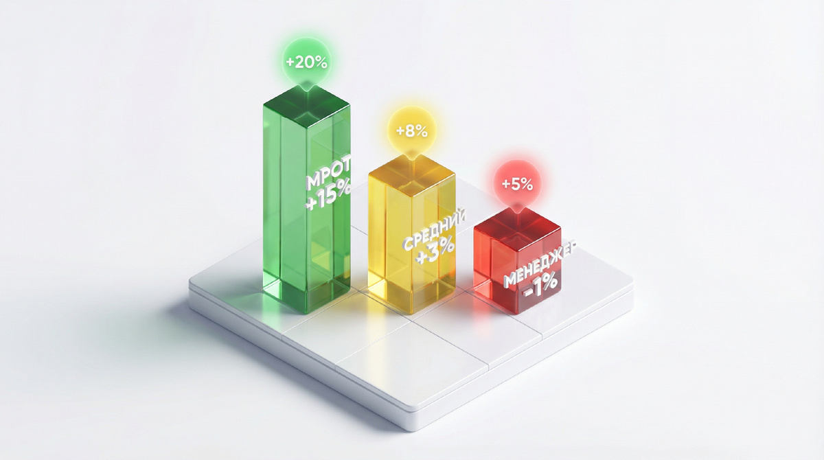 Один и тот же процент инфляции бьет по карманам по-разному. Иллюстрация для Onefinans