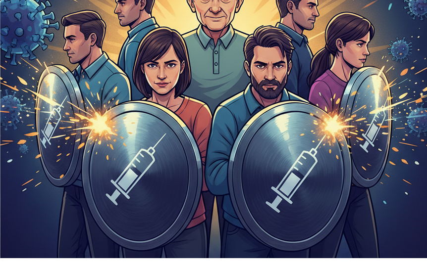 Вакцинация, как инструмент формирования защиты уязвимых, которые не могут быть привиты.