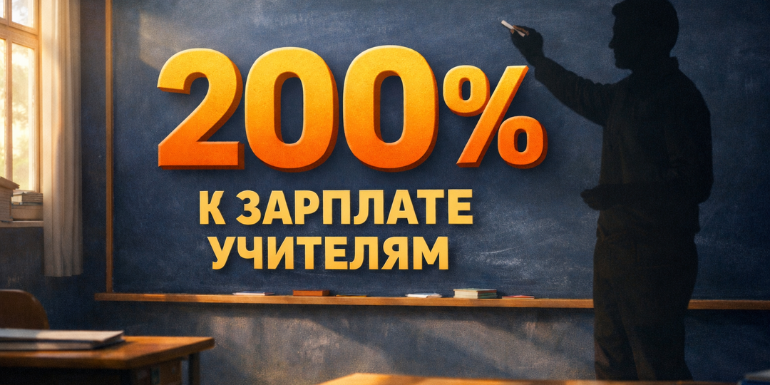 200% к зарплате учителям: что будет с экономикой и остальными зарплатами
