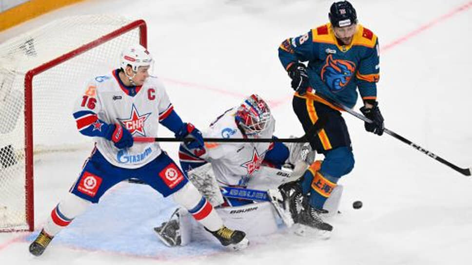 Хоккейный матч «Шанхайские Драконы» – СКА.📷Фото: ХК СКА