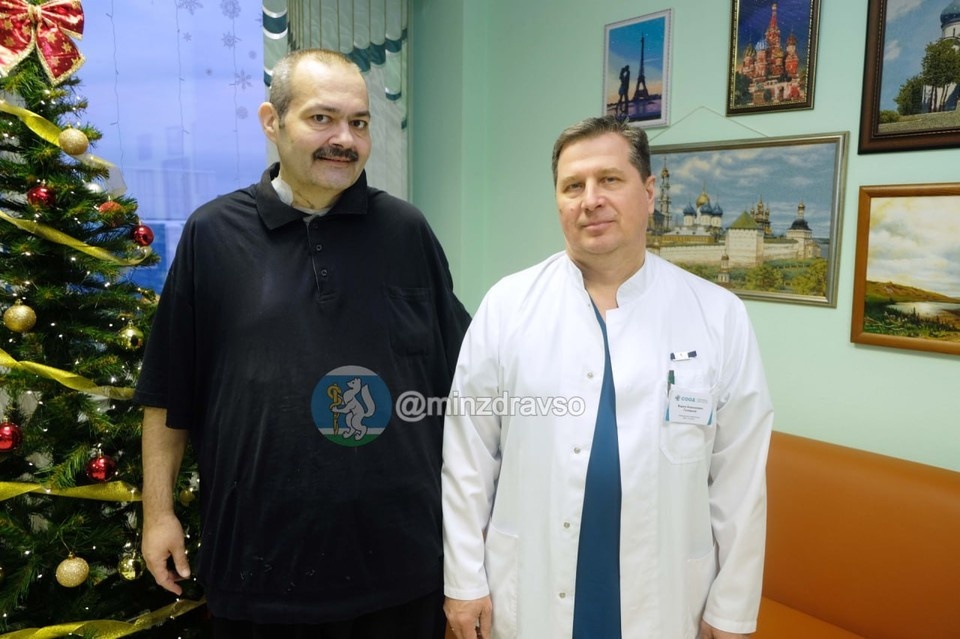   50-летний пациент почти 20 лет жил с опухолью. Фото: Минздрав Свердловской области