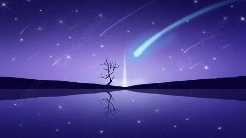 Звёзды падают.