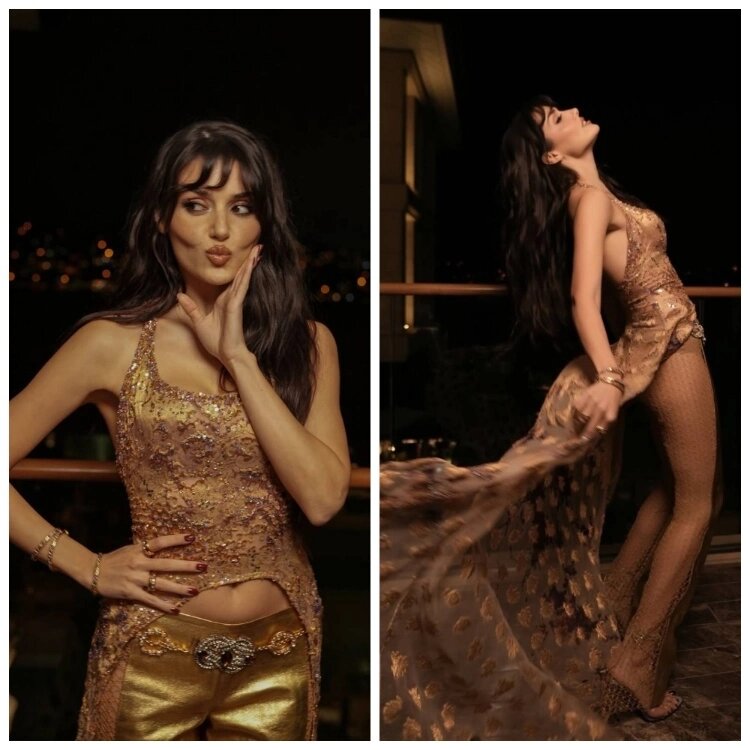 Ханде Эрчел поразила эффектным нарядом на премии. Источник: Instagram Ханде Эрчел (запрещенная в России соцсеть; принадлежит компании Meta, признанной экстремистской организацией и запрещенной в РФ)📷
