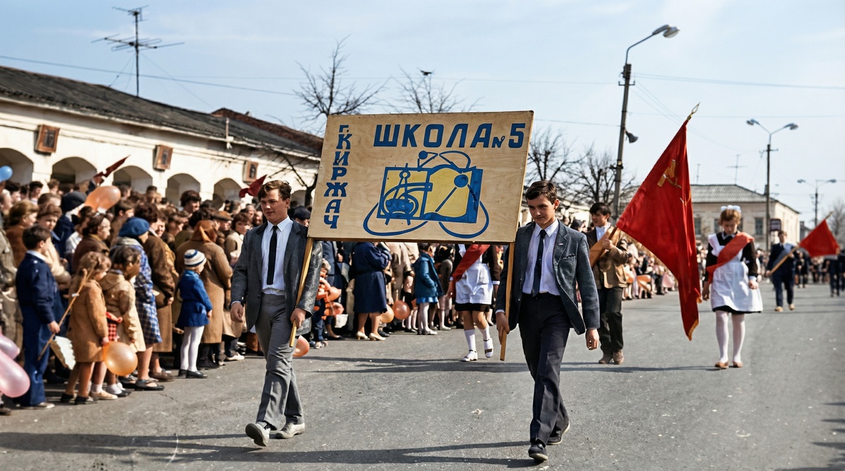 Киржач центр города 80-х