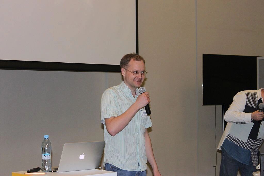    На вручении одной из Вики-премий в 2017 году   wikimedia.org