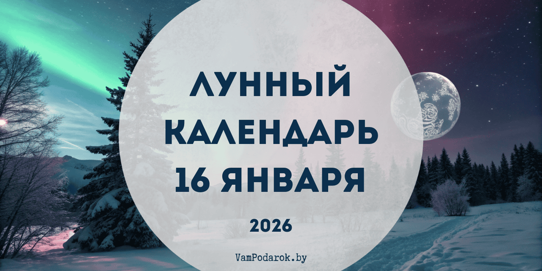 Лунный календарь на 16 января 2026 года: Что можно и чего нельзя делать в 28 лунный день