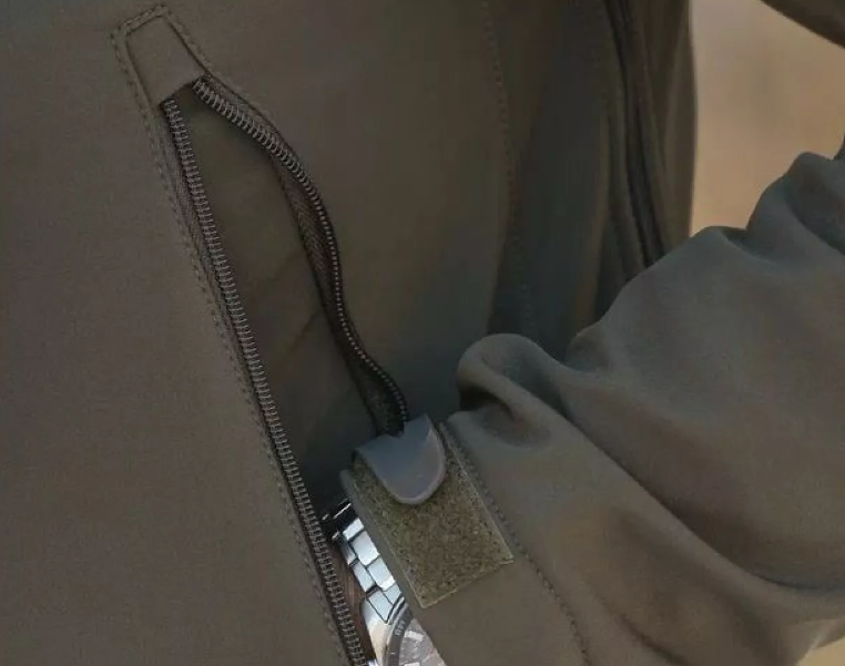 Фурнитура на куртке Outdoor