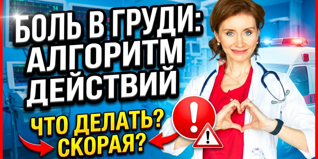 Боль в груди: когда вызывать скорую