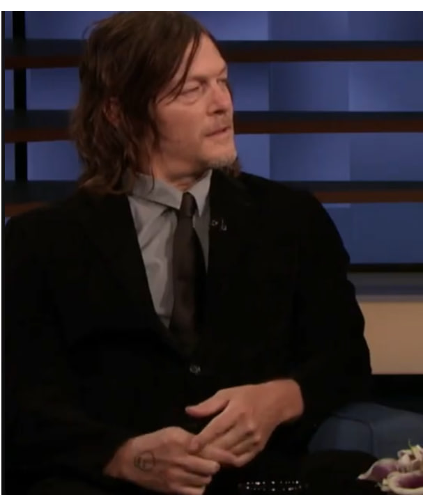 Норман Ридус на итервью.