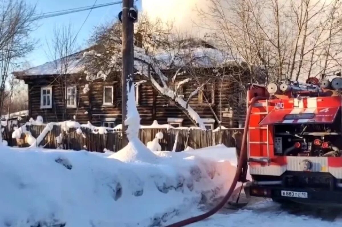    Пожар на улице Совхозной в Ижевске унёс жизнь женщины