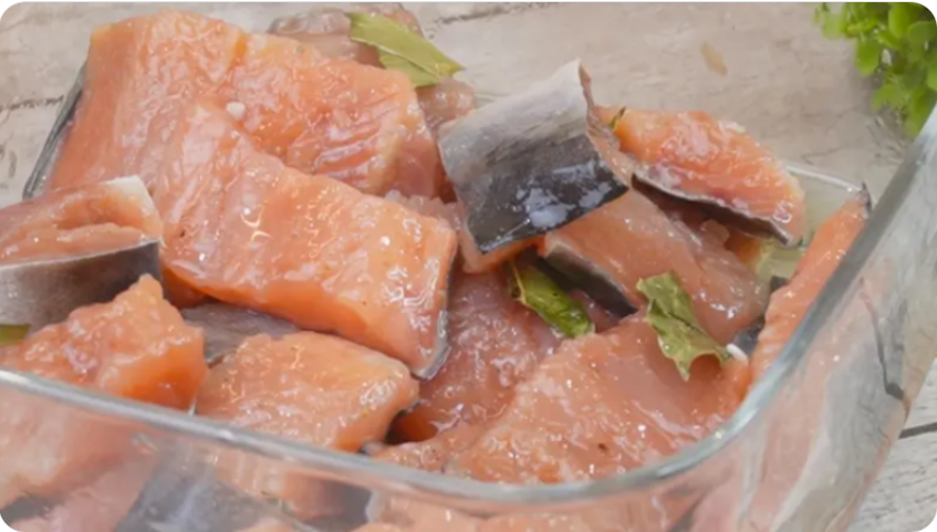 Малосольная горбуша "По-дальневосточному": с утра делаю, к вечеру готово, или наоборот...