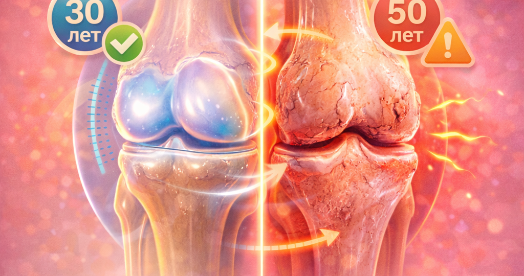 Что происходит с суставами с возрастом и как замедлить изменения