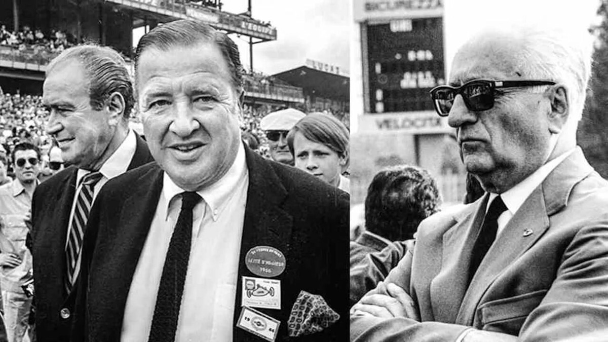 Генри Форд II и Энцо Феррари. 1966 год