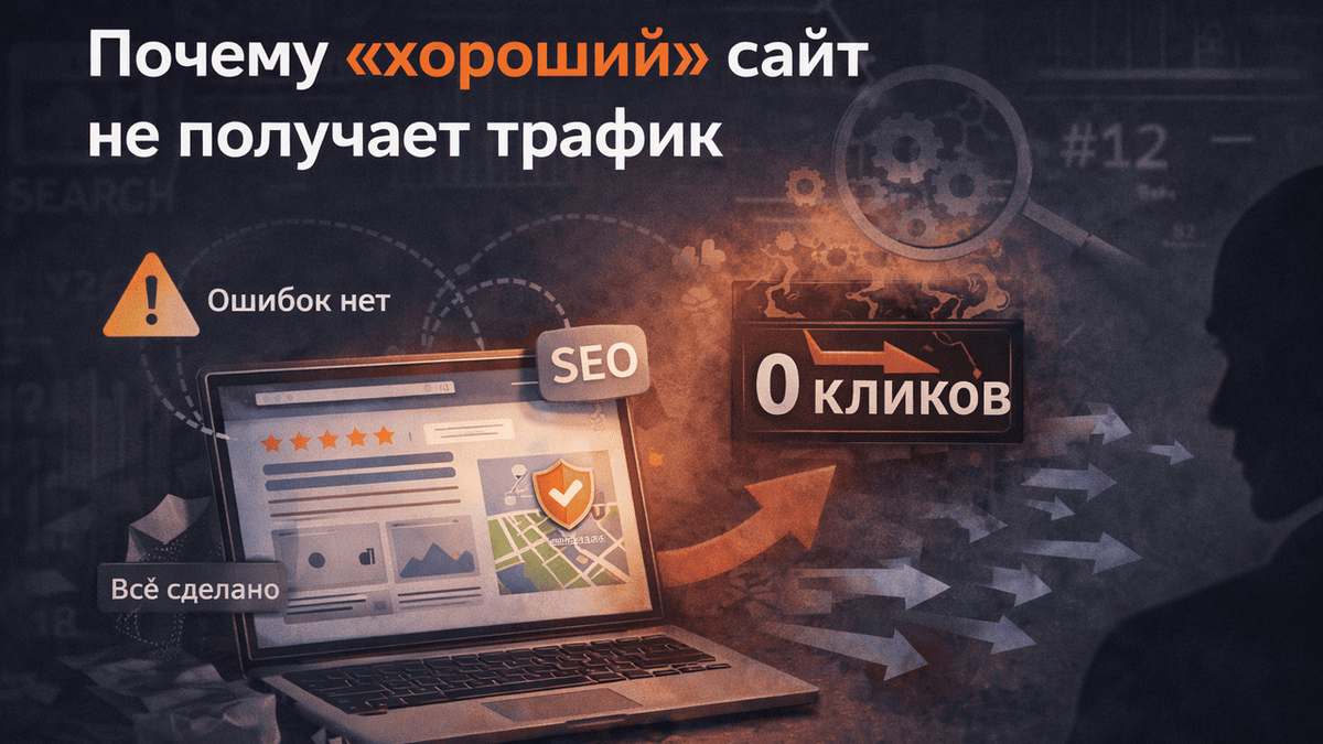 Почему поисковики игнорируют хорошие сайты