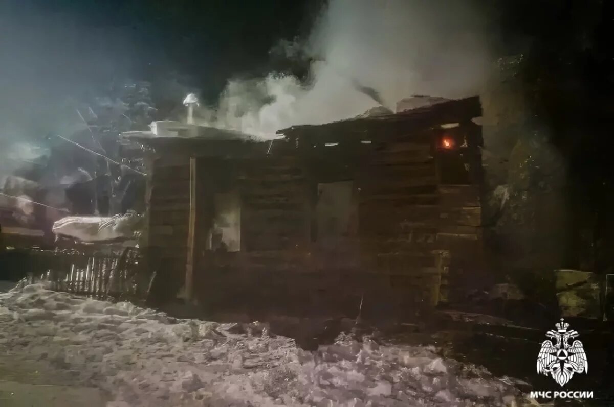    Многодетная семья стала жертвой пожара в смоленском Пржевальском