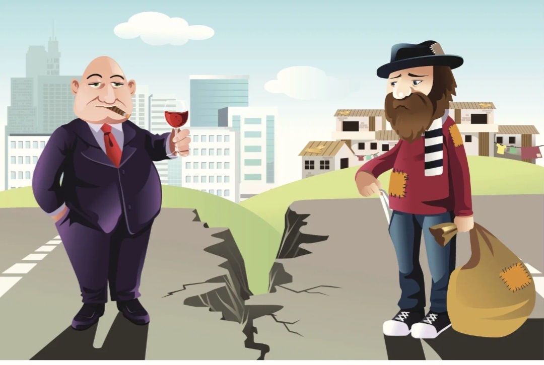 Богатые и бедные,--вечное разделение,--взято из интернета с целью ознакомления.