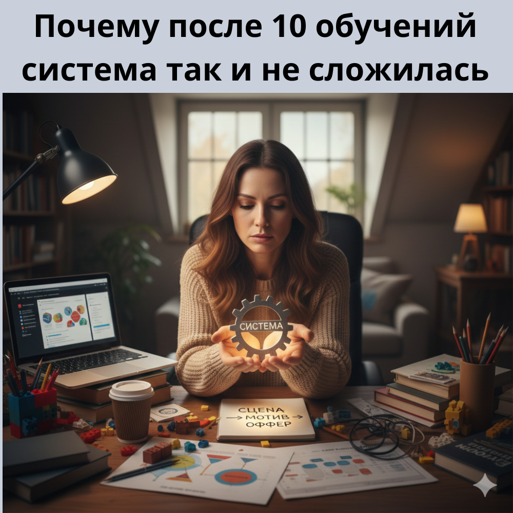 Когда за кучей "правильных" действий и обучений теряется сам смысл, а маркетинг превращается в тихую борьбу за выживание