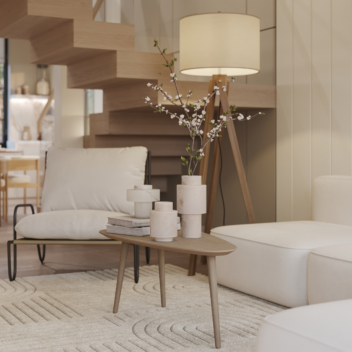 Гостиная. Проект архитектурного Бюро 14.41