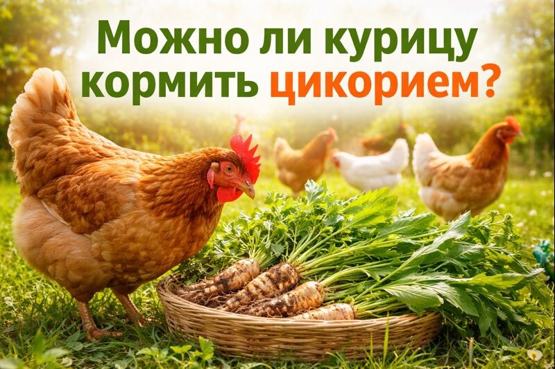 Можно ли кур кормить цикорием – опыт, факты и планы на сезон