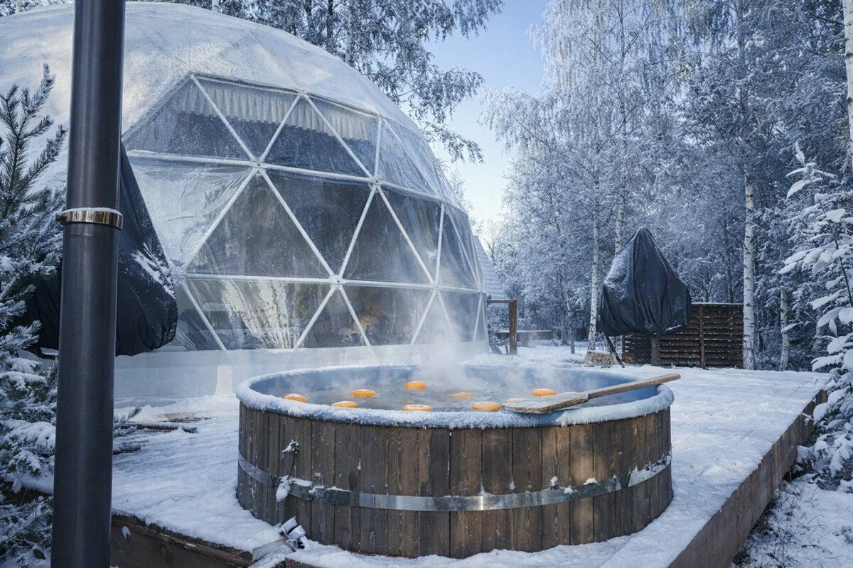 Глэмпинг На краю света