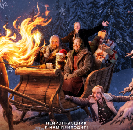 Постер новогоднего выпуска.