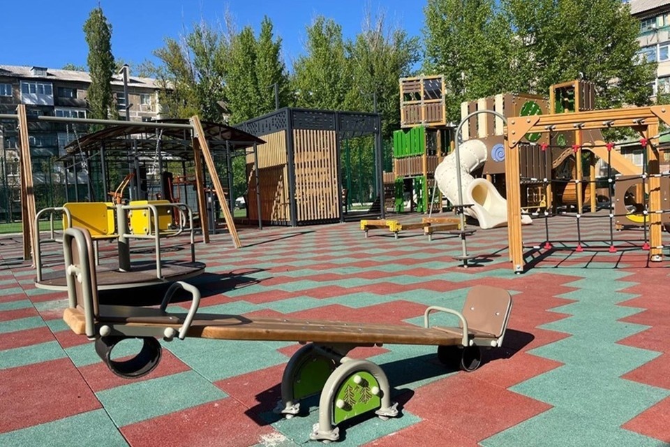    В ДНР запускают проекты «Дети Донбасса» и «Донбасс - наш дом», которые направлены на благоустройство территорий. Фото: ТГ/Пушилин