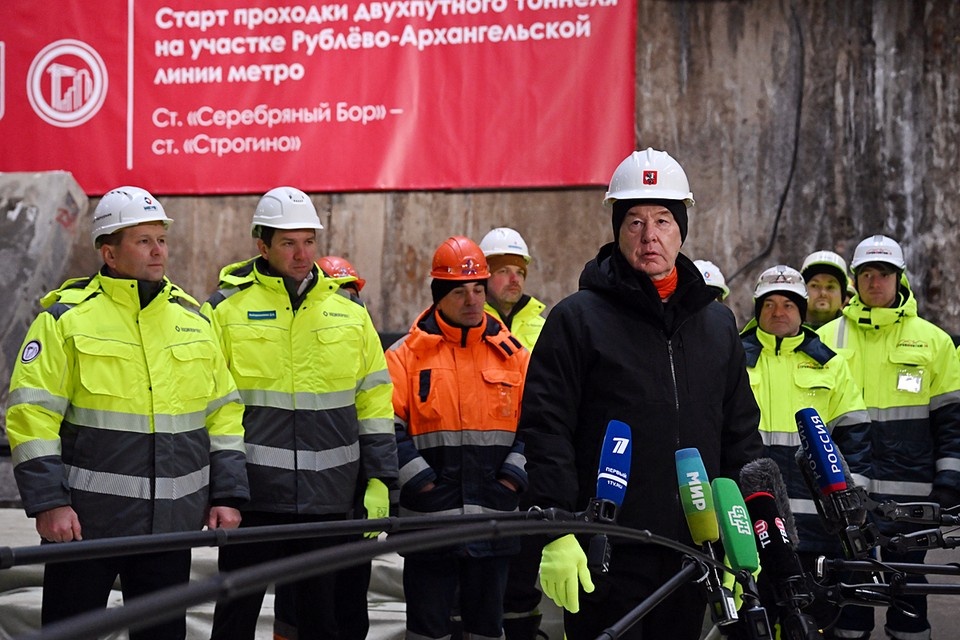    Старт работам сегодня дал мэр Москвы Сергей Собянин Иван МАКЕЕВ