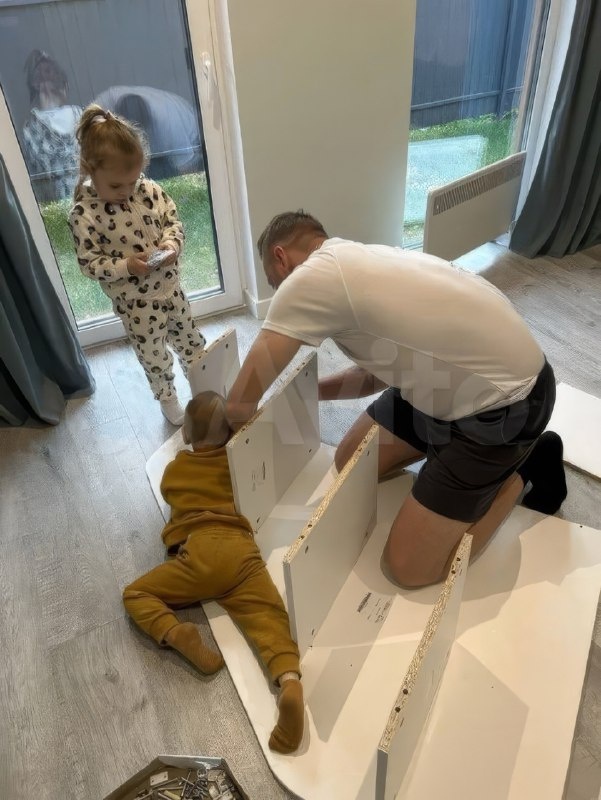 Фото от покупателя. Процесс самостоятельной сборки 