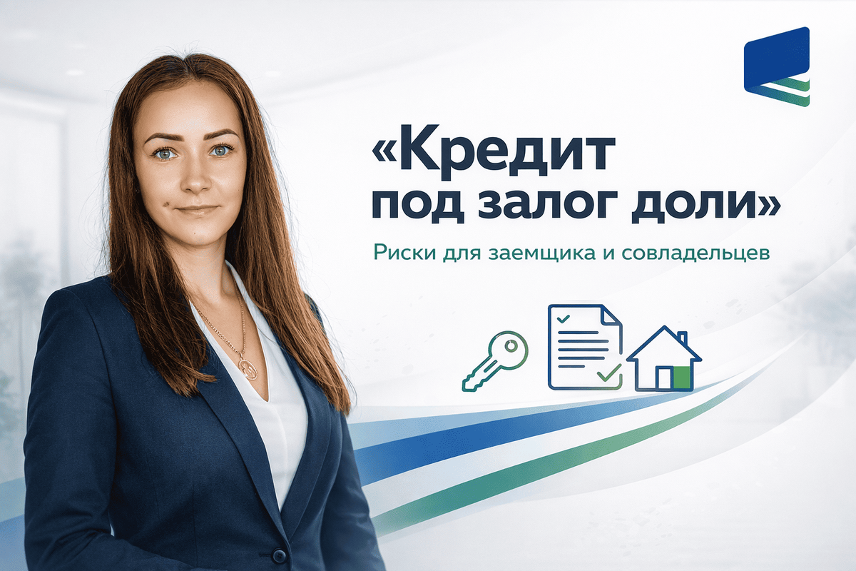 Кредит под залог доли в квартире: кратко о рисках заемщика и совладельцев без обещаний