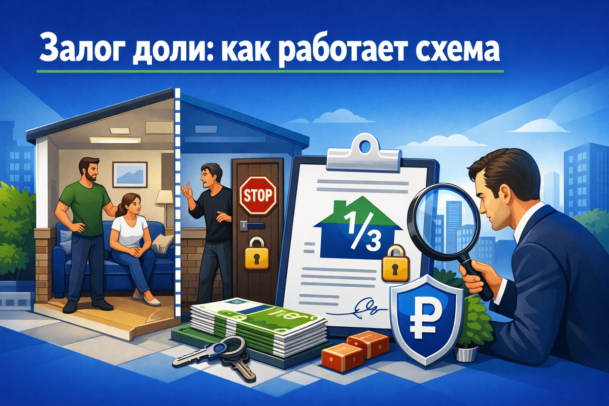 Залог доли в квартире банку: кто получает права, что ограничит сделки и почему банк так строг