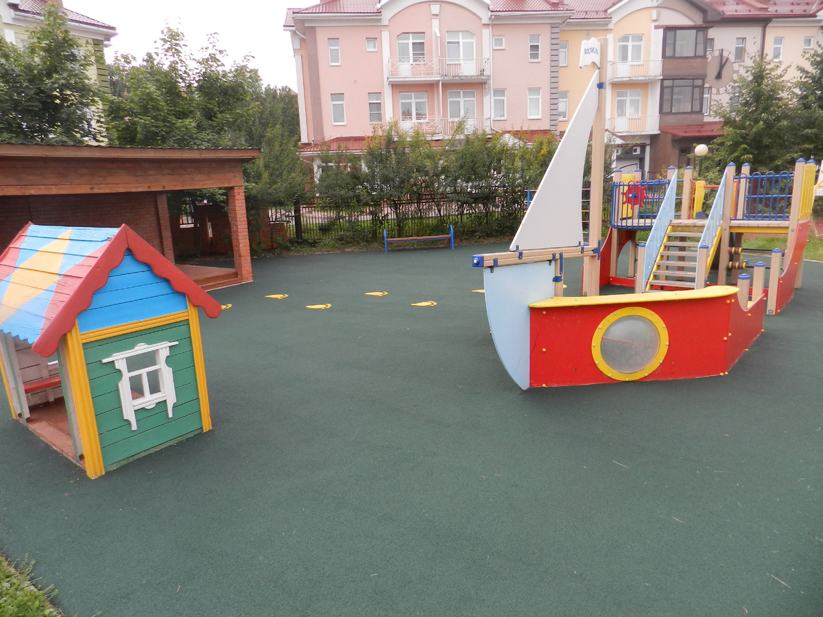 Резиновое покрытие Гумибо 2012 год (производство ООО "Дельмастер")