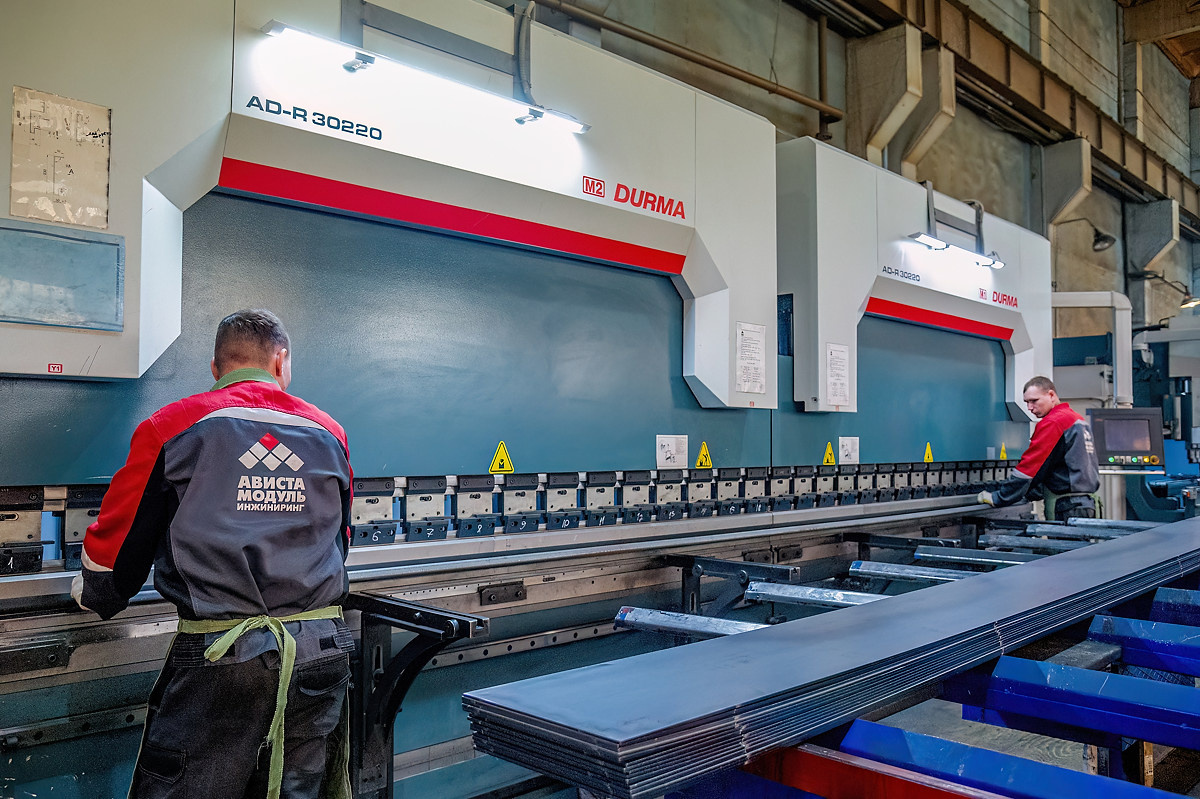 Изготовление модульных зданий в заводских условиях