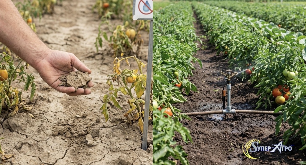 Влажность почвы для овощных культур 