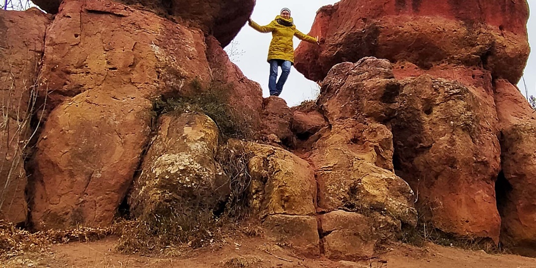 «Красные грибы» - классная фотолокация в Кисловодске. Без толп и с повышенной яркостью