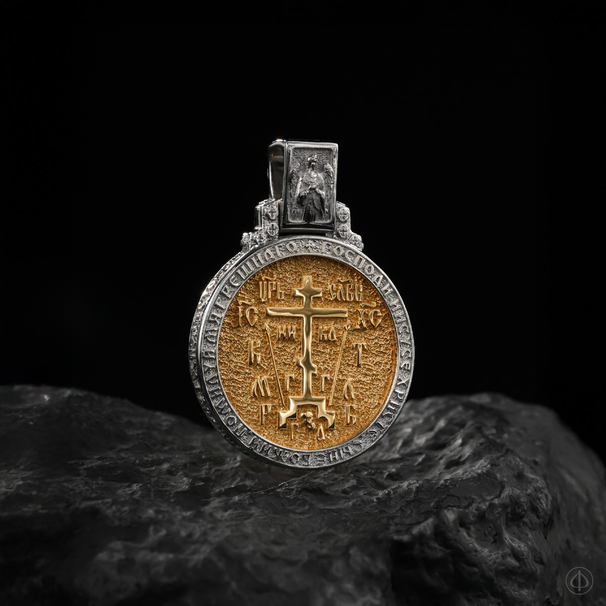 Подвеска из платины и золота 750 с бриллиантами 093/К1