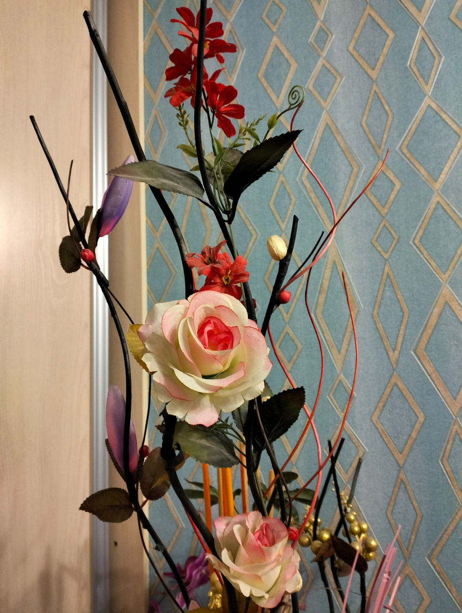 Кусочек спальной комнаты