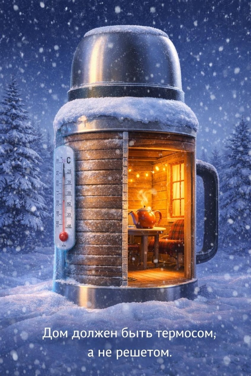 Сколько дом продержит тепло?
