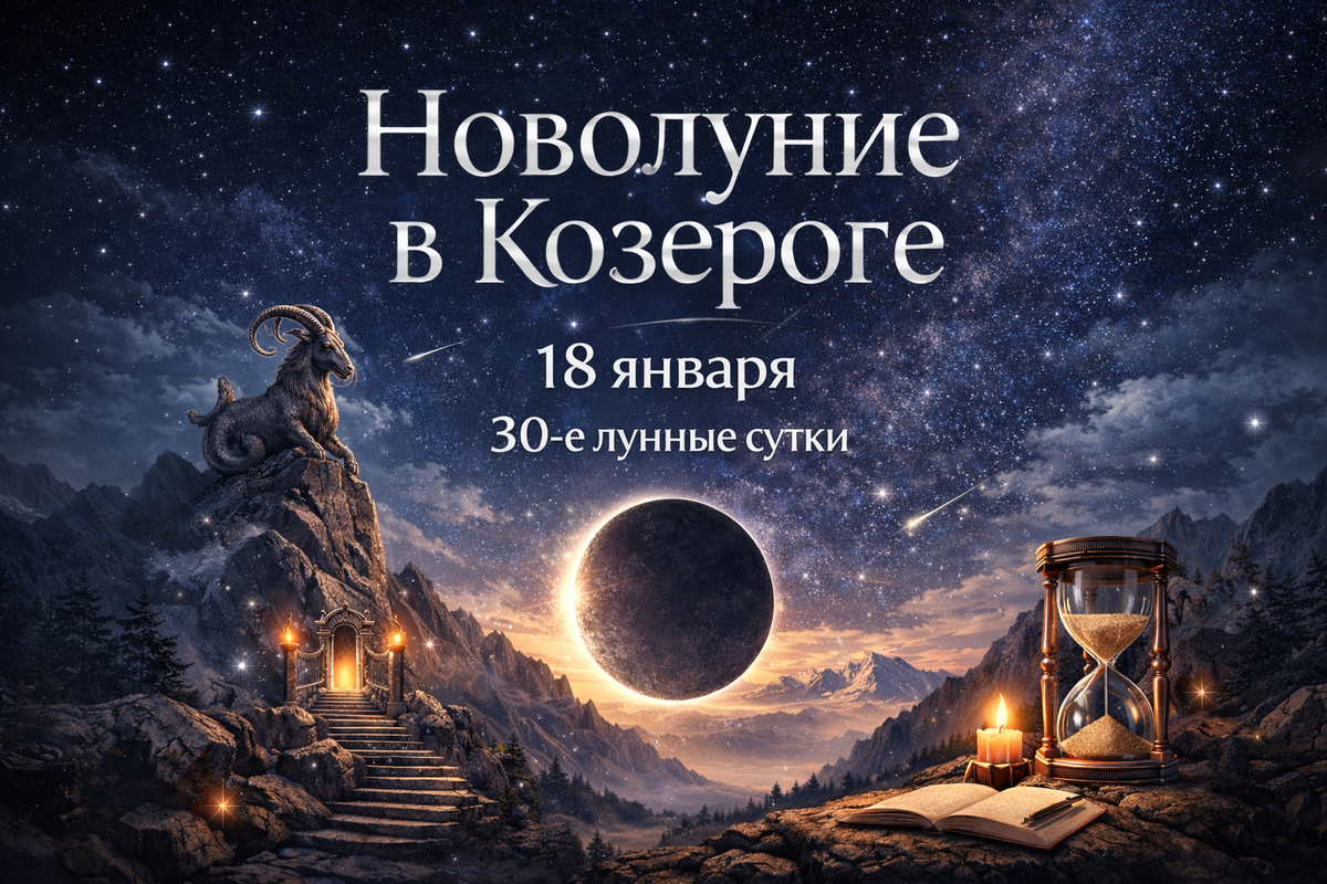 18 января, 30-е лунные сутки 