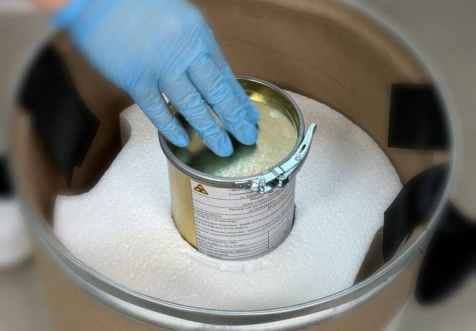    Первая партия онколекарства из Димитровграда поступила в больницы России. ФОТО: Федеральный Научно‑клинический центр радиологии и онкологии ФМБА России