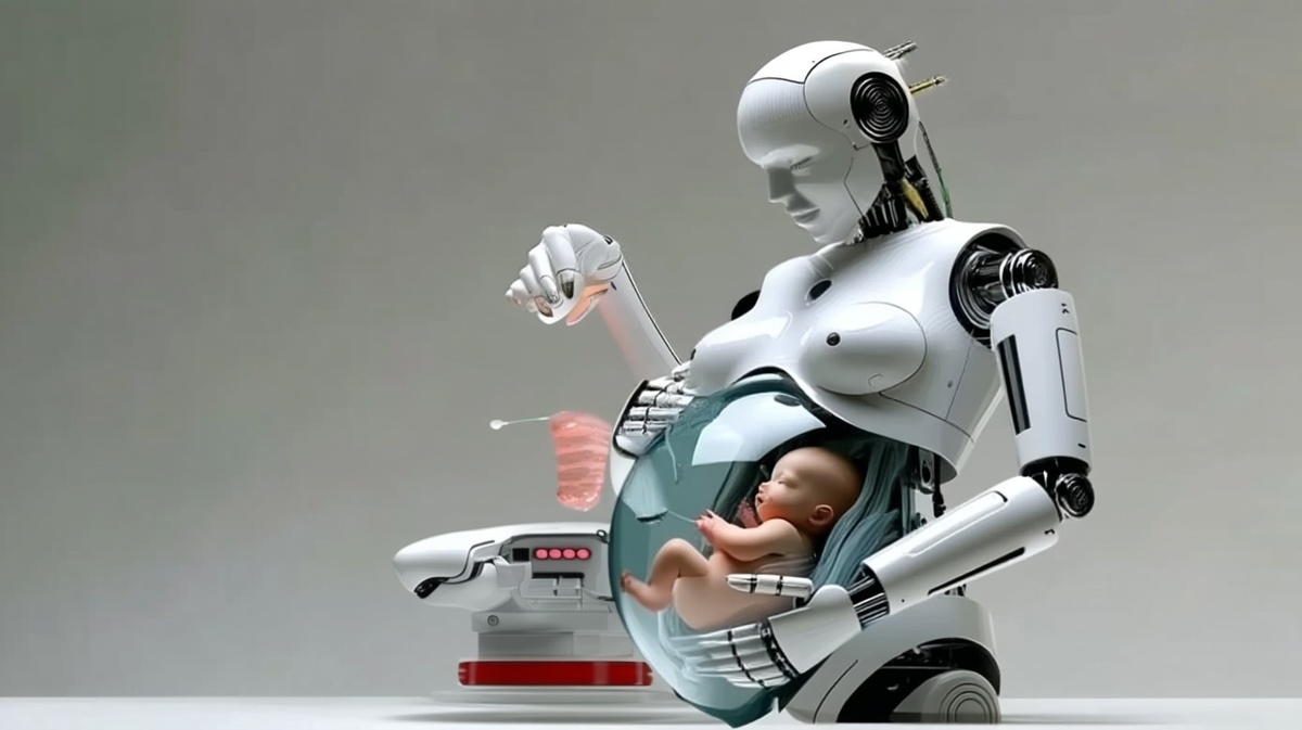 Это фИстория о «китайском роботе-беременности» не имеет отношения к реальным разработкам. Указанные разработчик Чжан Цифенг и компания *Kaiwa Technology* не существуют, а Наньянский технологический университет официально опроверг любые связи с этим проектом. Распространяемые изображения робота-гиноида — результат генерации нейросетей. Ни прототипов, ни лабораторий, ни подтверждённых источников у этой истории нет. Это пример вирусного ИИ-контента, собранного для эффекта и распространения, а не отражение реальных событий. Фото: Хатуна Колбая 