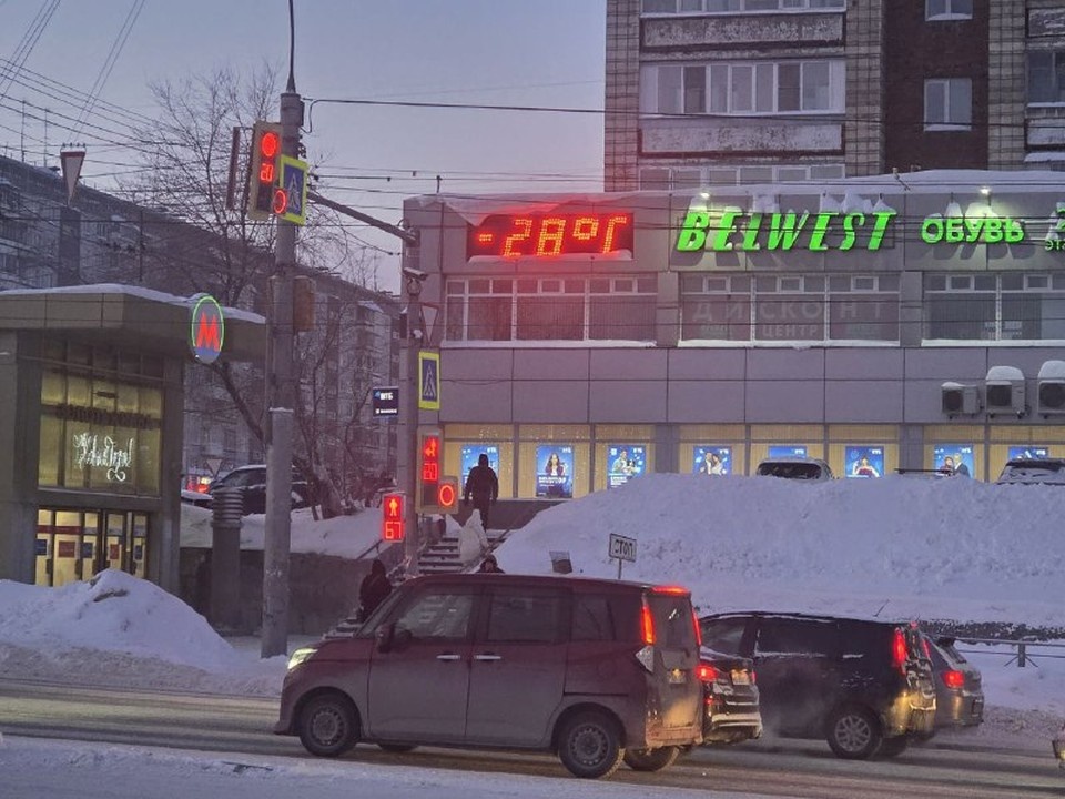    Ночью и утром доходит до -30 градусов. Надежда РЫЖКИНА