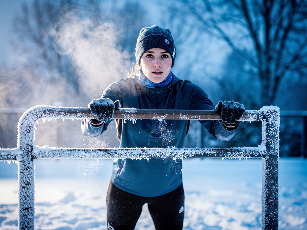 Тренировка на морозе